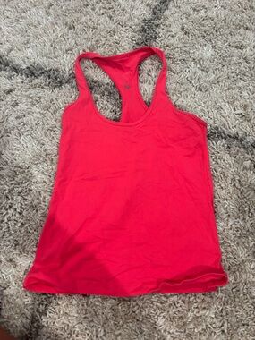 lululemon athletica Bright Red Racerback Tank
